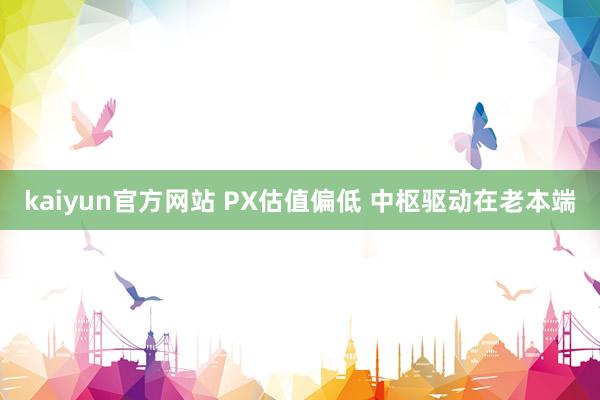 kaiyun官方网站 PX估值偏低 中枢驱动在老本端