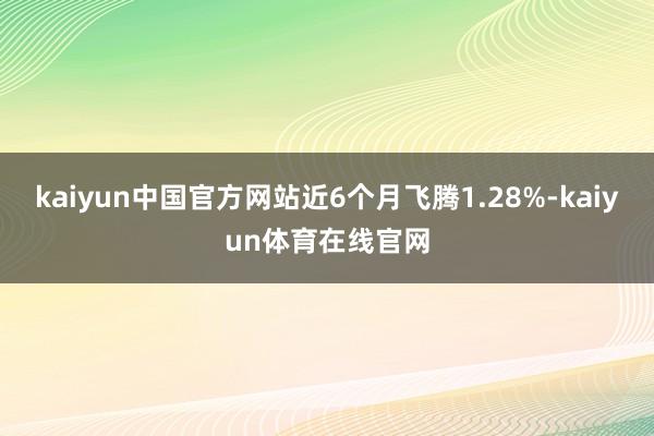 kaiyun中国官方网站近6个月飞腾1.28%-kaiyun体育在线官网