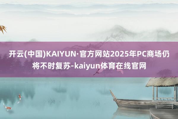 开云(中国)KAIYUN·官方网站2025年PC商场仍将不时复苏-kaiyun体育在线官网