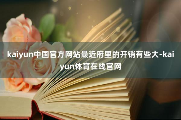 kaiyun中国官方网站最近府里的开销有些大-kaiyun体育在线官网